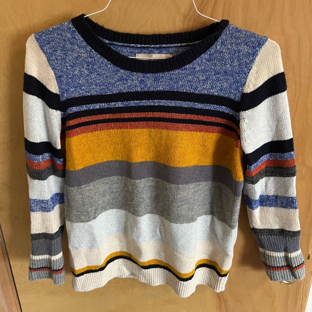 Striped Loft sweater